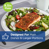 Dixie® Ultra Plate 9 IN Paper White Heavyweight 500/Case