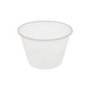 Souffle & Portion Cup 4 OZ PP Clear Microwave Safe 2400/Case
