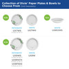 Dixie® Plate 8.5 IN Paper Multicolor Pathways Round 125/Pack