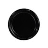 Plate 7 IN Plastic Black High Impact 1000/Case
