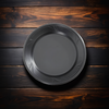 WNA Plate 6 IN PP Black 800/Case