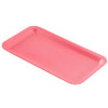 2PL Meat Tray 5.81X8.31X1.19 IN Foam Rose 500/Case