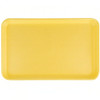 2 Meat Tray Foam Yellow 500/Case