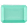 115 Meat Tray 8X3.5 IN Polystyrene Foam Green Rectangle 500/Case