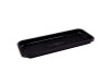 EZ-Tray 7S Meat Tray 14.44X5.75X1.03 IN APET Shallow Black Rectangle Honeycomb 375/Case