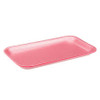 Dyne-A-Pak 17S Tray Polystyrene Foam Rose 1000/Case