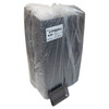 2PZ Meat Tray 8X5.75X1.2 IN Polystyrene Foam Black Rectangle 400/Case