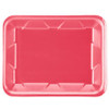 Dyne-A-Pak 8PP Tray Polystyrene Foam Rose 400/Case