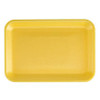 Dyne-A-Pak 4D Tray Polystyrene Foam Yellow 500/Case