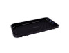 EZ-Tray 25S Meat Tray 14.63X8X1 IN APET Shallow Black Rectangle Honeycomb 200/Case