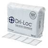 Dri-Loc® Meat Pad 4X7 IN Plastic Cellulose Black Rectangle Absorbent 3000/Case