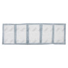 Dri-Loc® Meat Pad 4X7 IN Plastic Cellulose Black Rectangle Absorbent 3000/Case