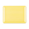 4DD Tray 7.25X9.25X1.75 IN Foam Yellow Heavy 400/Case