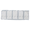 Dri-Loc® Meat Pad 4.75X6.5 IN Plastic Cellulose White Rectangle Absorbent 2600/Case