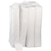 1S Supermarket Tray 5.1X5.1X0.65 IN Polystyrene Foam White Square 1000/Case