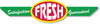 Fresh Satisfaction Guaranteed Meat Label 0.875X4 IN Yellow Red Green Ribbon 500 Count/Roll 15 Rolls/Case 7500 Count/Case