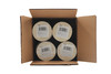 Angus Meat Label 1.25X2 IN Silver Red Black With Steer Oval 500 Count/Roll 20 Rolls/Case 10000 Count/Case
