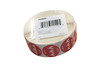 Hot Deli Label 1 IN Red Icon Circle UV 1000 Count/Roll 50 Rolls/Case 50000 Count/Case