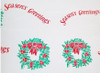 Multi-Purpose Roll 40IN X100FT Cellophane Multicolor Holiday 1/Roll