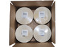 Ground Chuck 80% Lean/20% Fat Nutritional Label 1.5X4.125 IN Yellow Black UV Full Border 1000 Count/Roll 12 Rolls/Case