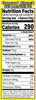 Ground Chuck 80% Lean/20% Fat Nutritional Label 1.5X4.125 IN Yellow Black UV Full Border 1000 Count/Roll 12 Rolls/Case