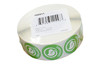 Organic Produce Label 1 IN Green Icon Circle UV 1000 Count/Roll 50 Rolls/Case 50000 Count/Case