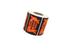 1/4 Pork Loin Meat Label 3X2 IN Black Fluorescent Red With Pig 500 Count/Roll 20 Rolls/Case 10000 Count/Case
