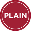 Plain Deli Label 1 IN Red Circle UV 1000 Count/Roll 50 Rolls/Case 50000 Count/Case