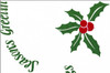 Multi-Purpose Roll 40IN X100FT Cellophane Multicolor Holiday Holly 1/Roll