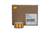 Reduced for Quick Sale Promo Write In Label 1.5X0.9 IN Red Yellow 1000 Count/Roll 25 Rolls/Case 25000 Count/Case