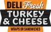 Deli Fresh Turkey & Cheese Wrap Or Sandwich Deli Label 1.75X1.125 IN Orange Black 500 Count/Roll 15 Rolls/Case