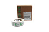 Sealed For Freshness & Safe Delivery Deli 1.5X6 IN White Green Black With Tamper Strip 500 Count/Roll 5 Rolls/Case