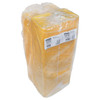 25SH Supermarket Tray 14.9X8X1 IN Polystyrene Foam Yellow Rectangle Heavy Family Pack 250/Case