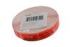 Meat Loaf Mix Beef & Pork Label 0.625X1.25 IN Black Fluorescent Red Short Oval 1000 Count/Roll 50 Rolls/Case