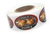 Grade A Fresh Poultry Meat Label 1.25X2 IN Picture Oval Foil 4 Color Process 500 Count/Roll 20 Rolls/Case