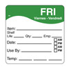 Friday Label 2.5X2.5 IN 125/Roll