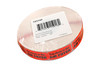 Excellent in the Air Fryer Label 0.625X1.25 IN Black Fluorescent Red Short Oval 1000 Count/Roll 50 Rolls/Case