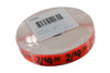 2/$4.00 Price Label 0.625X1.25 IN Black Fluorescent Red Short Oval 1000 Count/Roll 50 Rolls/Case 50000 Count/Case