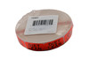 Diet Lean Label 0.625X1.25 IN Black Fluorescent Red Short Oval 1000 Count/Roll 50 Rolls/Case 50000 Count/Case