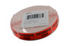 Porterhouse Steak Label 0.625X1.25 IN Black Fluorescent Red Short Oval 1000 Count/Roll 50 Rolls/Case 50000 Count/Case