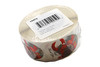 Paid Thank You Holiday Paid Label 1.25X2 IN 4 Color Christmas Pinecone Oval 500 Count/Roll 20 Rolls/Case