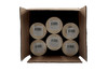 Allergen Notice Peanuts And Other Bakery Allergy Warning Label 1.5X0.9 IN Red 1000 Count/Roll 25 Rolls/Case