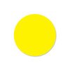 DuraMark Label 1 IN Yellow Circle Permanent Adhesive 1000/Roll