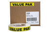 Value Pak Meat Value Family Label 1X7 IN Black Yellow 500 Count/Roll 10 Rolls/Case 5000 Count/Case