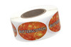 Butterscotch Bakery Flavor Label 1.25X2 IN Oval 4 Color Process 500 Count/Roll 5 Rolls/Sleeve