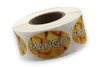 Mango Bakery Flavor Label 1.25X2 IN Oval 4 Color Process 500 Count/Roll 5 Rolls/Sleeve