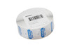 Monday DOW Food Safety Label 1X1 IN Blue Square Trilingual Regular Removable 1000 Count/Roll 50 Rolls/Case