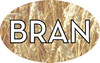 Bran Bakery Flavor Label 1.25X2 IN Oval 4 Color Process 500 Count/Roll 5 Rolls/Sleeve
