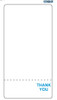 Scale Label 2.61X4.1 IN Rectangle Perforated 7500/Case