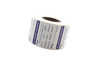 Allergen Warning Item Checkoff Expiration Allergen Label 2X2 IN Purple Removable 500 Count/Roll 25 Rolls/Case